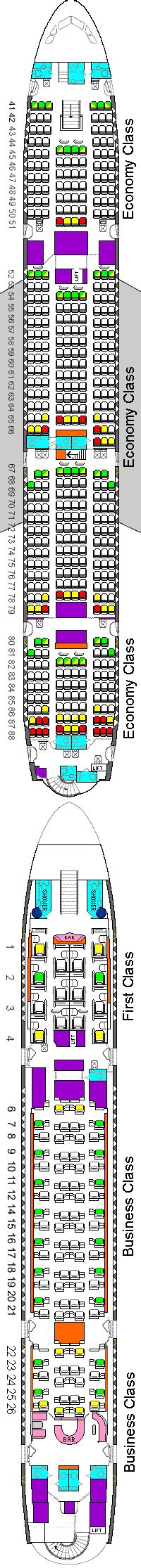 ek449 seat map